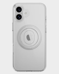 MAGEASY Magstand 360 M with Rotating Ring Holder Case for iPhone 16 Plus - Transparent in Qatar