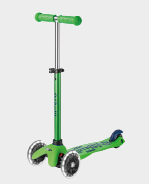 Buy Micro Mini Deluxe LED Kick Scooter - Green in Qatar