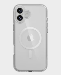 MAGEASY Bright M Never Yellowing Shockproof Clear Case for iPhone 16 Plus - Transparent in Qatar