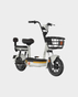 Yadea Teena Electric Scooter | 350 W Peak Power | Up to 32 km/h Speed | 30km Range | Display Screen | LED Lighting System - White