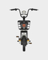 Yadea Teena Electric Scooter | 350 W Peak Power | Up to 32 km/h Speed | 30km Range | Display Screen | LED Lighting System - White