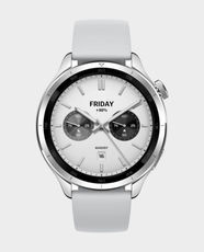 Xiaomi Watch S4 | 1.43-inch AMOLED display | 15 days Battery Life | 5ATM Water Resistant | Bluetooth® 5.3 - Silver
