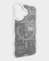 MAGEASY XRay M 3D Patterned Shockproof Case for iPhone 16 - Transparent
