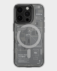 MAGEASY XRay M 3D Patterned Shockproof Case for iPhone 16 Pro - Transparent in Qatar