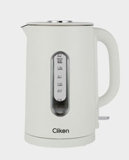 Clikon Double Layer Electric Glass Kettle | 1.7L Capacity | 1850–2200W Power | Inner Glass Pot | SS304 Heating Plate | Water Level Indicator | Cool-Touch Handle | 360° Swivel Base | Overheat Protection | CK5169