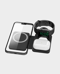 EGO MAGPAD2 3in1 Magnetic Wireless Charger - Black in Qatar