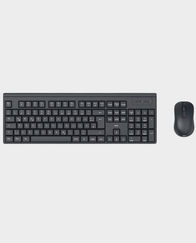 Hama WKM-100 Wireless Keyboard and Mouse Set  - Black in Qatar