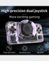 Anbernic RG35XXH Retro Handheld Gaming Console | 3.5-inch IPS Display | 5000+ Games - Transparent Purple