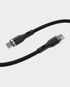 MAGEASY Magnetic Wire Fast Charging/Sync Cable Type-C (240W | 2 Meter) - Black in Qatar