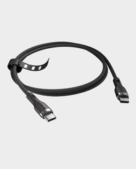 MAGEASY Cable USB-C to USB-C Fast Charging & Sync Cable (100W, 1.5 M) - Black in Qatar