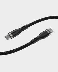 MAGEASY Magnetic Wire Fast Charging/Sync Cable Type-C (60W, 1.5 M) - Black in Qatar
