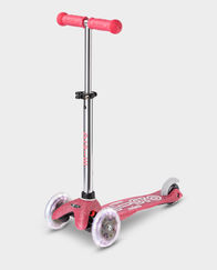 Micro Mini Deluxe Fairy Glitter LED Kick Scooter - Pink in Qatar