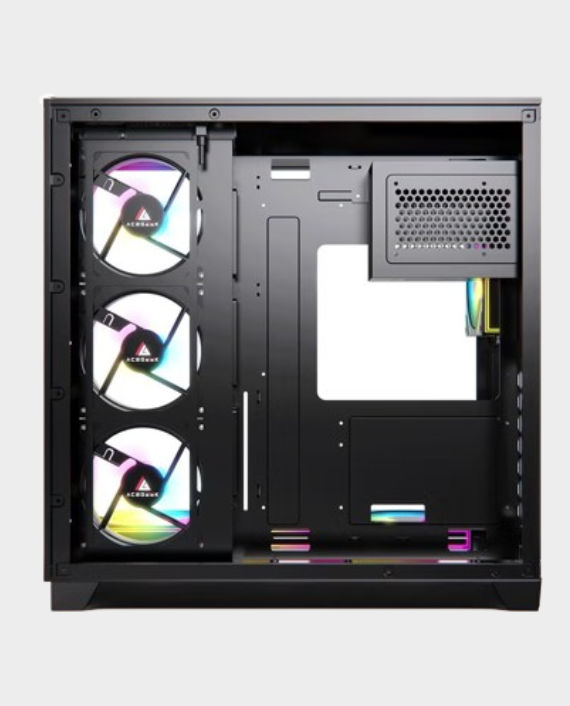 Buy Acegeek Horizon PC Case - Black in Qatar - AlaneesQatar.Qa