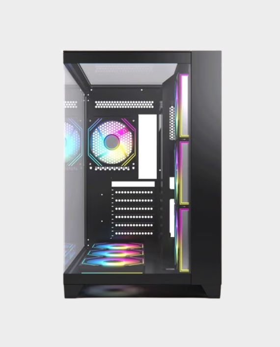 Buy Acegeek Horizon PC Case - Black in Qatar - AlaneesQatar.Qa
