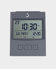 Alfajr Azan Table Clock CS-13 - Grey in Qatar