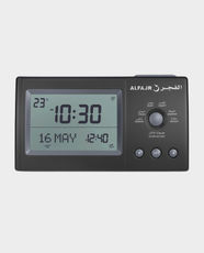 ALFAJR Automatic Worldwide Azan Clock | Digital | Table Clock | CT-11 - Black