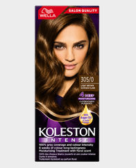 Koleston Intense Light Brown 305/0 Hair Color Kit | 100% Grey Coverage | Lasts Up to 8 Weeks | Argan Oil Conditioned