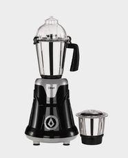 Clikon 2 in 1 Mixer Grinder | 650W Power | 1L Stainless Steel Liquid Jar | 400ml Chutney Jar | 304 Stainless Steel Blades | Automatic Overload Protector | CK1209 - Black