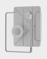 Hoco DG9 Magnetic Anti-Shock Protective Case with Pencil Holder for Apple iPad 11 Air 2025 and 2024 11-Inch | Multi-Angle Stand | Super Magnetic Design | 5 Viewing Angles - Gray