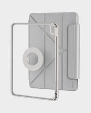 Hoco DG9 Magnetic Anti-Shock Protective Case with Pencil Holder for Apple iPad Pro 11 2024 11-Inch | Multi-Angle Stand | Super Magnetic Design | 5 Viewing Angles - Grey