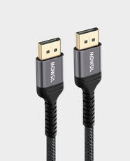 Mowsil DisplayPort Cable | 3m Length | 4K@60Hz Support | High-Speed Video & Audio Transmission | Durable Nylon Braided Cable | 24K Gold-Plated Connectors | Reliable Display Connectivity | MODB3 - Grey