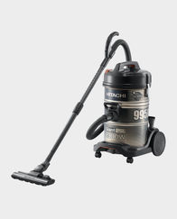 Hitachi Drum Vacuum Cleaner | 25L Capacity | 2300W | Automatic Cord Reel | Cloth Filter | Blower Function | CV995HCACGBBCM - Champagne Gold Black