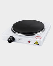 Impex Electric Single SS Sole Plate | 1500 W | Auto-thermostat Control | Non-Skid Rubber Feet | HP 102 - White