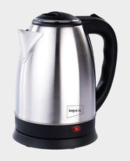 Impex Steamer 1803 | 1.8L | Stainless Steel | Triple Thermostat and Heat Resistant Handle Electric Kettle - Silver