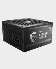 MSI MAG A750GL Power Supply | 750W | 80 Plus Gold | Active PFC | ATX | 306-7ZP8B18-CE0 - Black