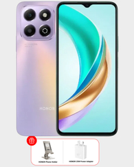 HONOR X6b 6GB 256GB (HONOR 25W Power Adapter + HONOR Phone Holder) - Starry Purple