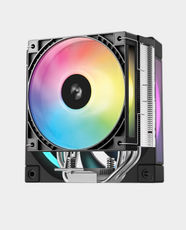 DeepCool AG400 ARGB G2 CPU Cooler | 220W TDP Cooling Capacity | 4 × Ø6mm Direct-Touch Heatpipes | 120mm PWM Fan | 500–2200 RPM | ARGB LED | Intel LGA1851/1700 & AMD AM5/AM4 | R-AG400-BKAMMG2-G - Black