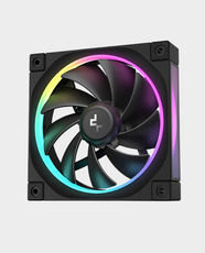 DeepCool FL12R Reverse Single Cooler Fan | Fan Airflow 55 CFM | 500~2150 RPM | 1 x 120 mm Fan | ARGB LED | FL12R - Black