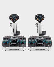 Thrustmaster SOL-R 2 Flightstick Space Duo | Dual HOSAS Flight Joysticks for PC | 88 Programmable Actions | H.E.A.R.T. 16-Bit Hall Effect Sensors | RGB Backlighting | USB-C | TM-JSTK-SOLR-DUO - Black