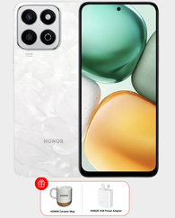 HONOR X7c 5G 8GB 256GB (HONOR 25W Power Adapter + HONOR Ceramic Mug) - Moonlight White