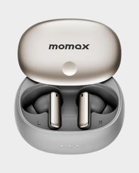 Momax 1-Vibe Lite True Wireless Noise Cancelling Earbuds - Titanium in Qatar
