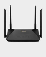 ASUS RT-AX53U AX1800 Dual Band WiFi 6 Extendable Router - Black in Qatar