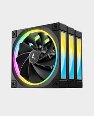 Deepcool FL12R 3-in-1 Cabinet Fan | 120 mm Fan | ARGB LED | R-FL12R-BKAPN3-G - Black