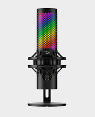 HyperX QuadCast 2 S | USB Condenser Microphone | RGB | PC, Mac | Four Polar Patterns | Anti-Vibration Shock Mount | Gaming, Streaming | 9A273AA - Black