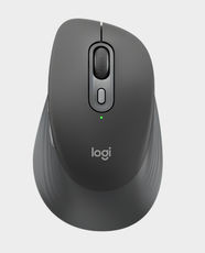 Logitech Signature Comfort M840 L Wireless Mouse | Up to 4000 DPI | Pluto ONE Optical Sensor | Ergonomic Right-Handed Design | Quiet Click Technology | 6 Buttons | Up to 24 Months Battery Life | Bluetooth LE - Graphite
