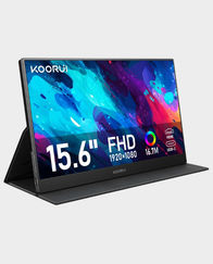 KOORUI E1511A 15.6 Inch FHD IPS Portable Monitor Black in Qatar