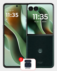 Motorola Razr 60 Ultra 16GB 512GB (Moto Buds + 6 Month Screen Protection) - Pantone Scarab