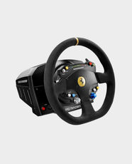 Thrustmaster TS-PC Racer Ferrari 488 Challenge Edition | PC | H.E.A.R.T (2 Pedals) | Ultra-low Latency 5 Ms | TM-WHL-PC-FERRARI488-CHL-ED - Black
