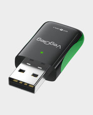 VegGieg 2 In 1 Bluetooth Wireless Network Adapter | WiFi 6 + Bluetooth 5.4 | USB A Interface | MU-MIMO Technology | Driver-Free Installation | Transmission and Reception Mode | Desktop and Laptop Compatible | V-UB506
