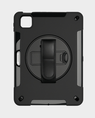 Rotation 360 Protection Rugged Case for iPad Pro 13 2024 - Black in Qatar