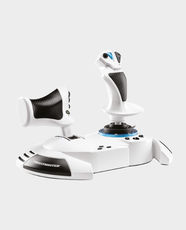 Thrustmaster T.Flight Hotas One Microsoft Flight Simulator Edition | S.M.A.R.T Rail Technology | 5 Axes with Z Axis | 14 Buttons | 10-Bit Precision | Compatible with Xbox Series X/S & PC | TM-JSTK-HOTAS1-MSFS - White