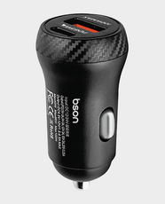 bson 88W Ultra-Fast Car Charger | USB-A & USB-C Ports | QC 3.0 Fast Charging | Smart Safety Protection | Supports Smartphones, Tablets, Laptops and Other Devices | CLR090 - Black