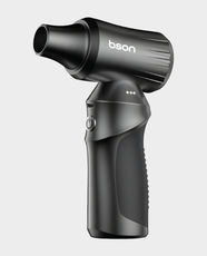 bson Cyclone Jet Fan | 130,000 RPM Brushless Motor | 6000mAh Battery | 3-Jet Turbo Airflow | Type-C Fast Charging | 120 Min Runtime | Dust Elimination | Snow Removal | Pet Drying | FN009 - Black