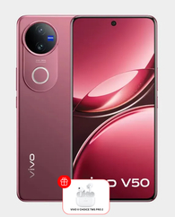 Vivo V50 12GB 256GB (Vivo  V Choice TWS Pro 2) - Ancora Red