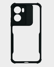 Fashion Case for Moto G05 - Clear/Black in Qatar