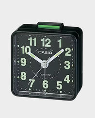 CASIO Analog Table Clock TQ-140-1DF - Black in Qatar